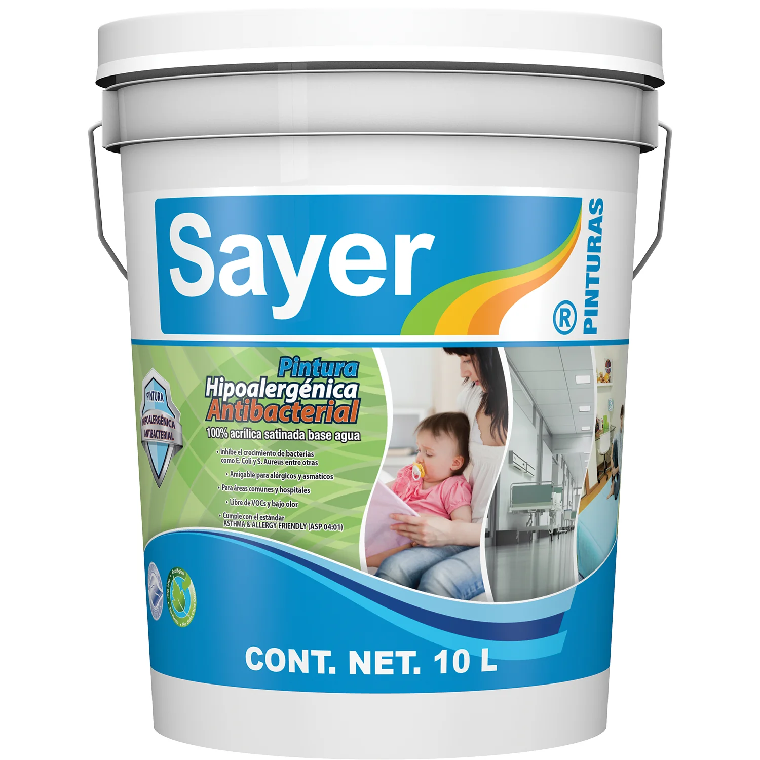 HIPOALERGENICA ANTIBACTERIAL