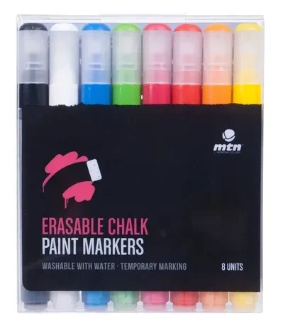 ERASABLE CHALK MARKERS