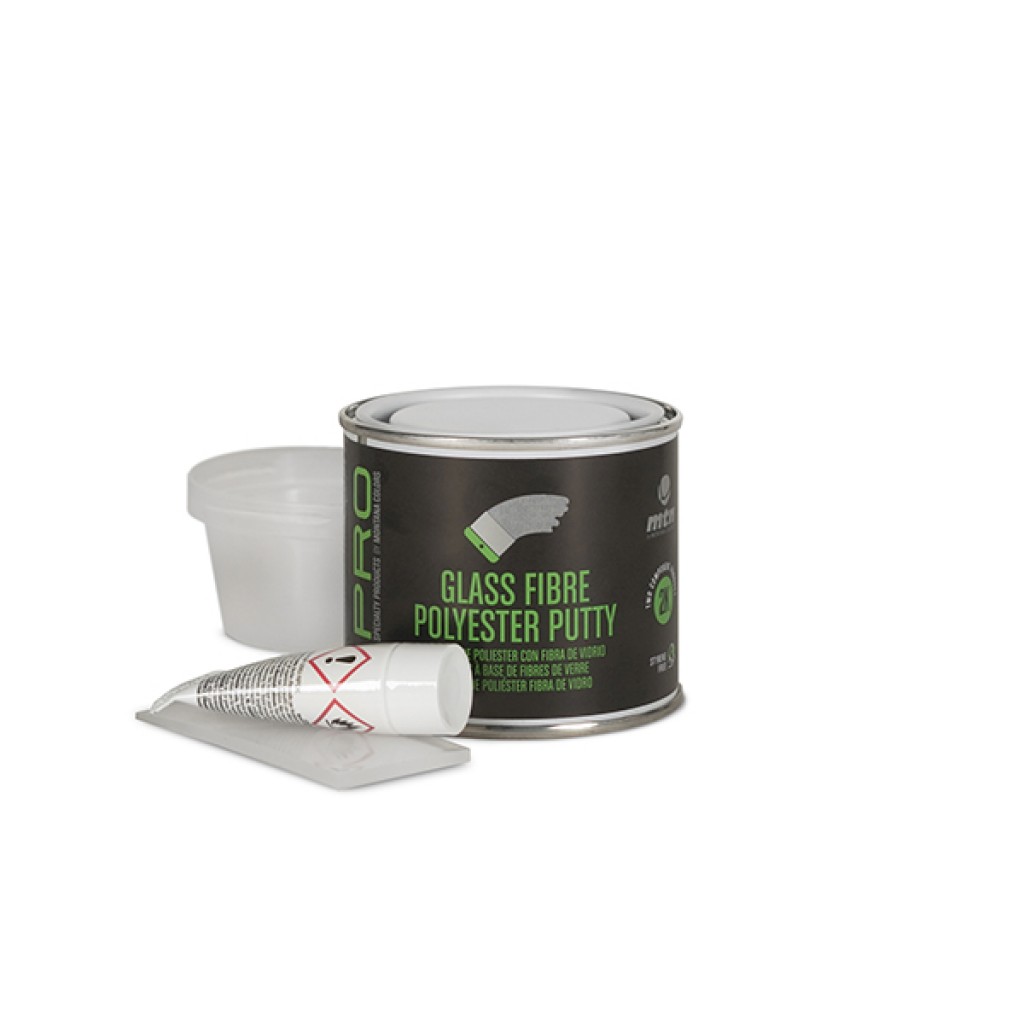 Masilla de poliéster con fibra de vidrio 250g