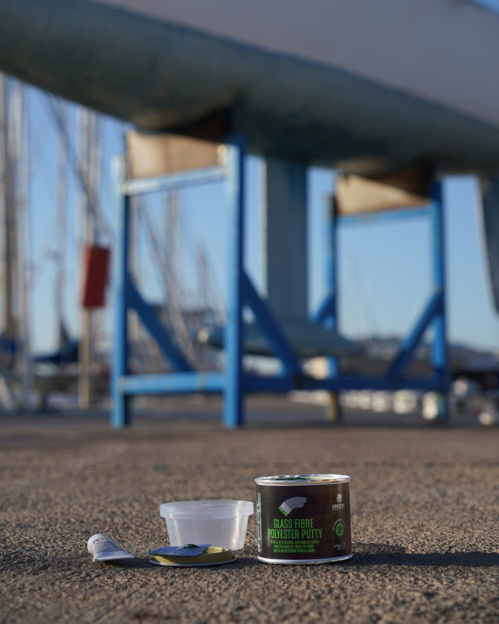 Masilla de poliéster con fibra de vidrio 250g - Image 3