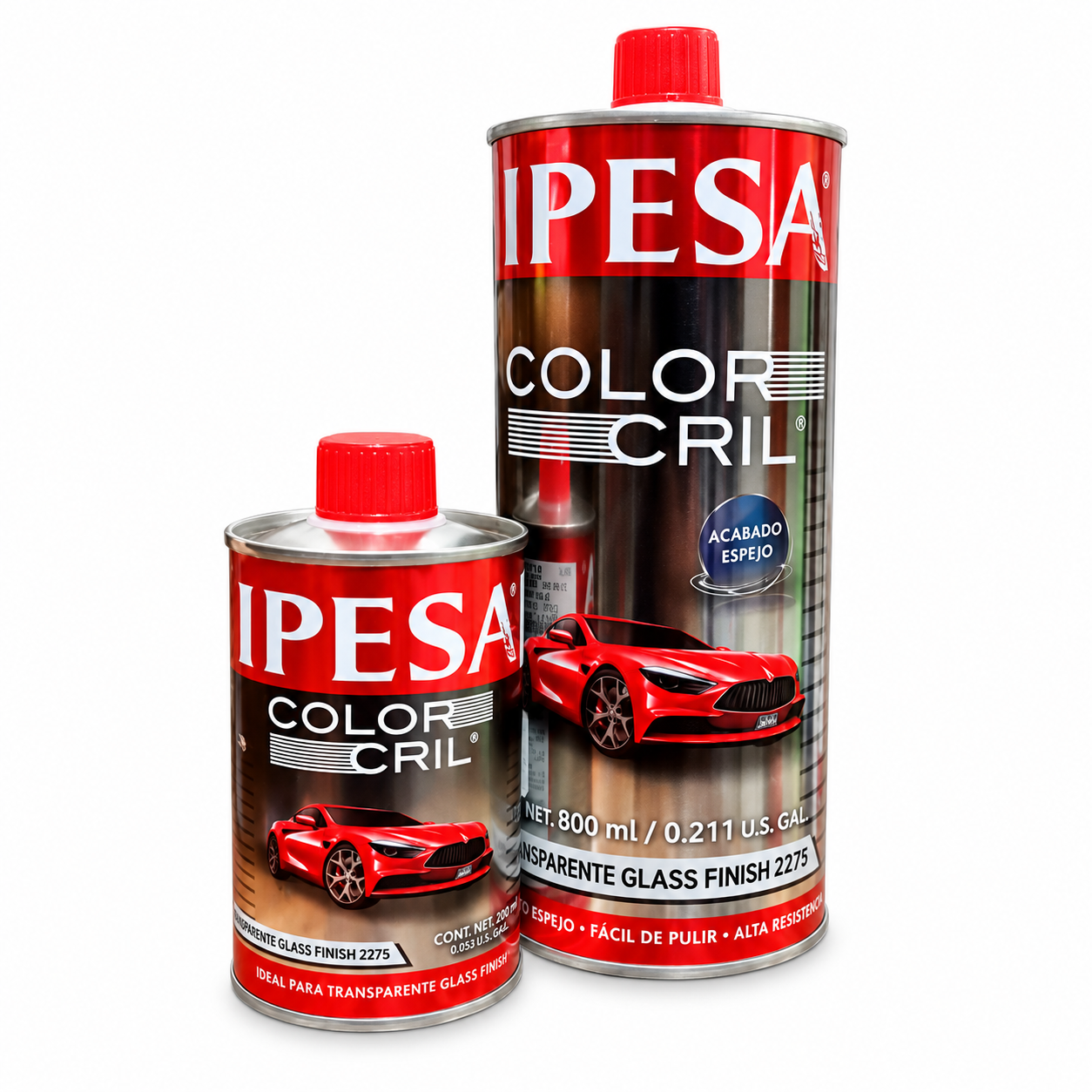 COLOR CRIL KIT TRANSPARENTE GLASS FINISH