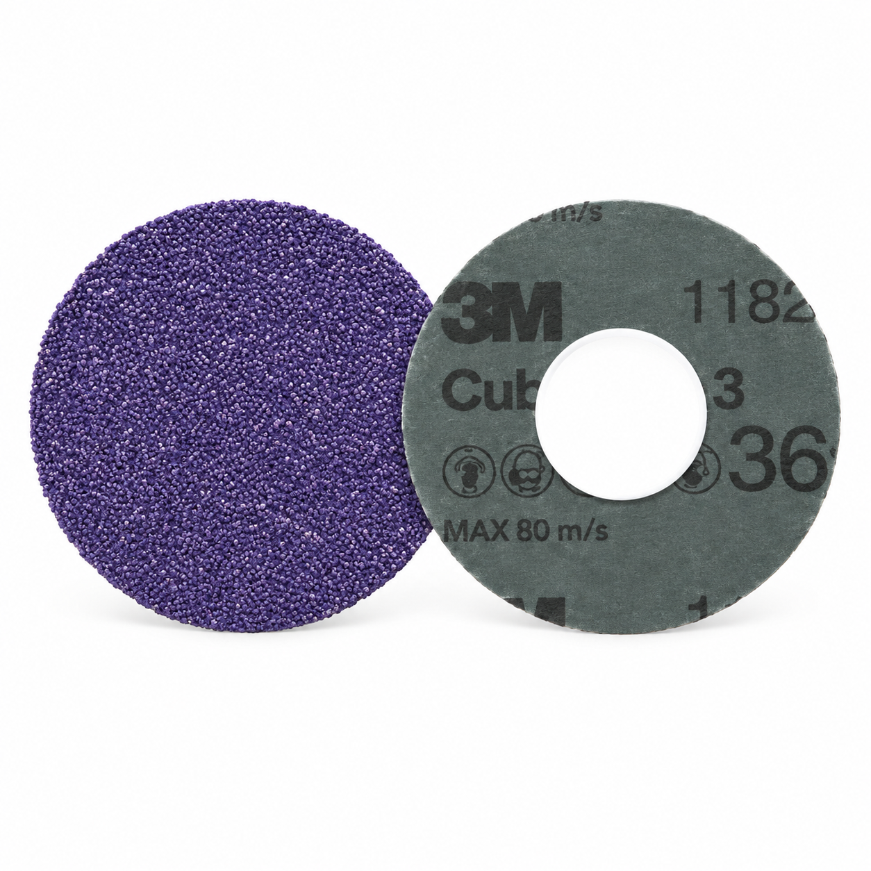 DISCO DE FIBRA ROLOC CUBITRON II 3"